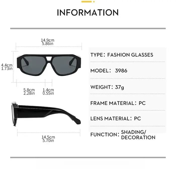 Lunettes de soleil bohèmes tendance pour femmes et hommes