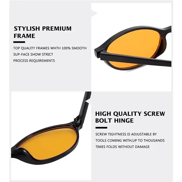 Lunettes de soleil ovales pour femmes