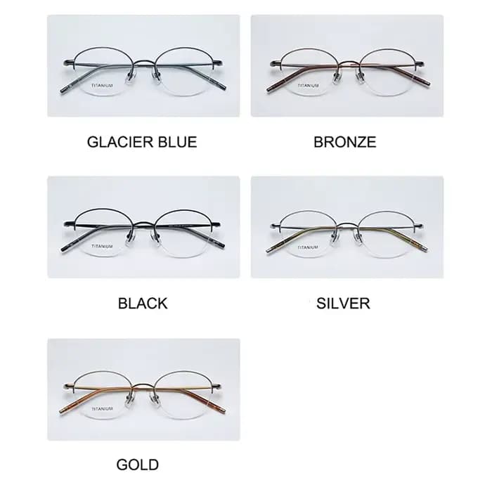 Monture de lunettes en titane ultra-légère