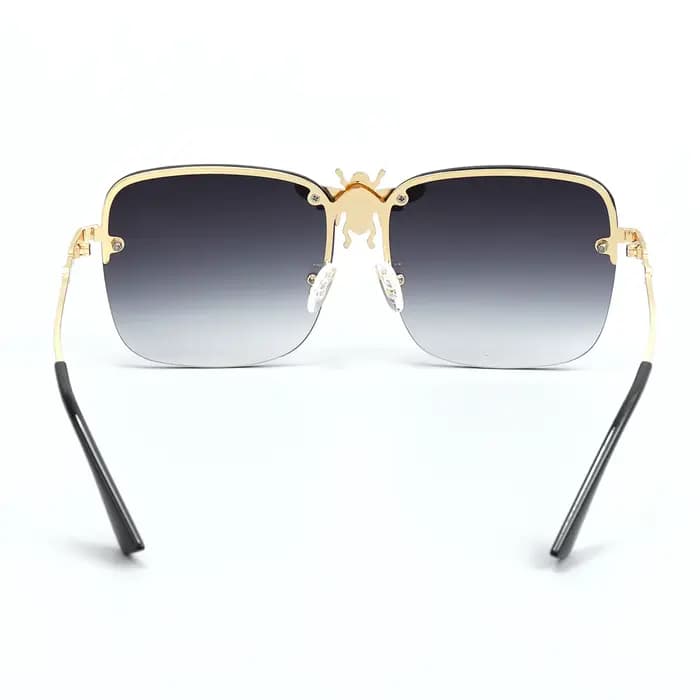 Lunettes de soleil abeille dorée pour hommes et femmes
