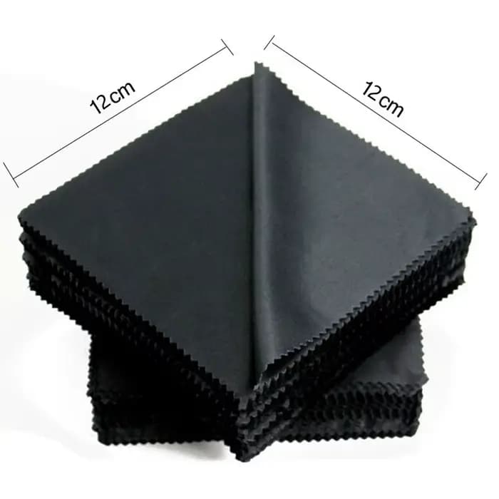 1/20/100/300 pcs/lot noir microfibre lunettes de soleil
