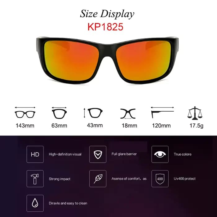 2018 marque de luxe lunettes de soleil polarisées hommes Top qualité mâle