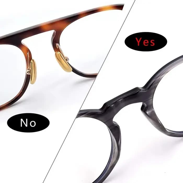 5 paires de coussinets adhésifs en silicone pour lunettes, rehausseurs de nez pour lunettes, coussinets de repose-nez, augmentation de la hauteur