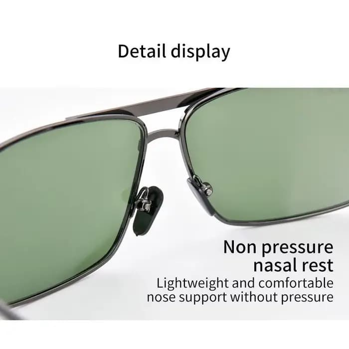 Lunettes de soleil à verres en verre trempé