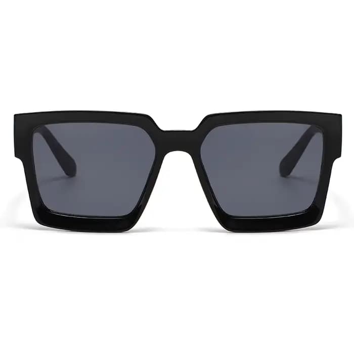 Marque Vintage carré lunettes de soleil femmes hommes rétro luxe concepteur noir