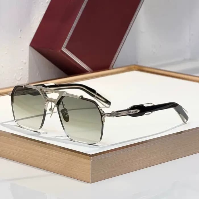 SILVERTON 2026 Lunettes de soleil carrées en titane UV400