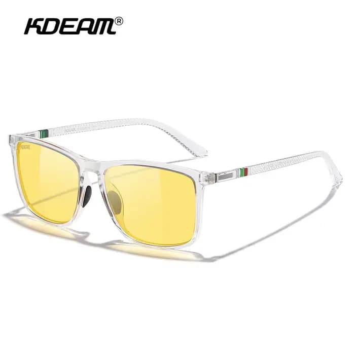 Lunettes de soleil polarisées KDEAM taille XL extra large pour hommes
