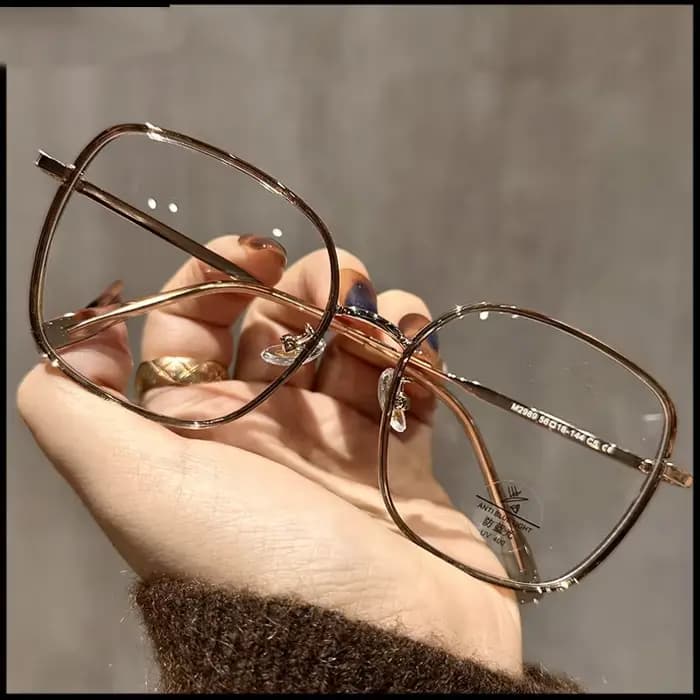 OKH mode grand cadre carré myopie lunettes pour hommes et femmes Anti-bleu Prescription