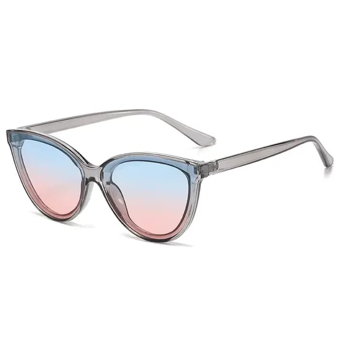 Lunettes de randonnée Anti-lumière œil de chat à grande monture pour femmes