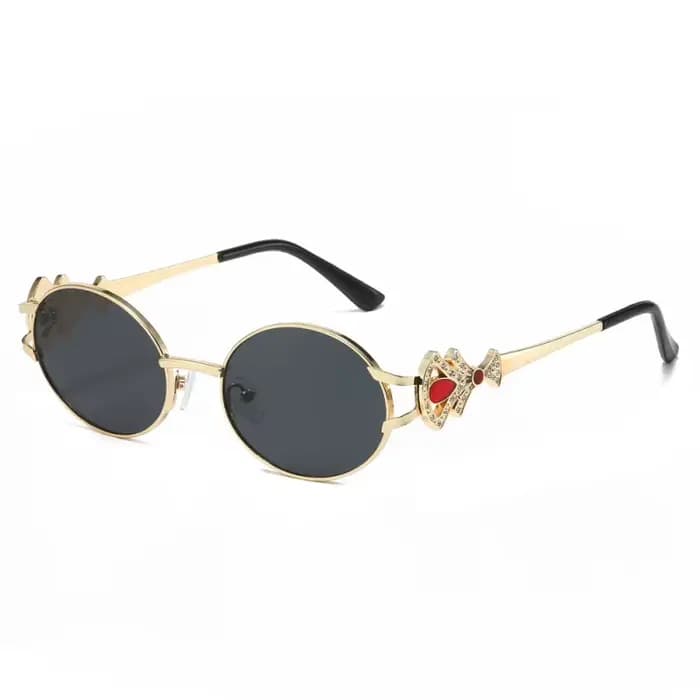 Lunettes de soleil de luxe en strass pour femmes