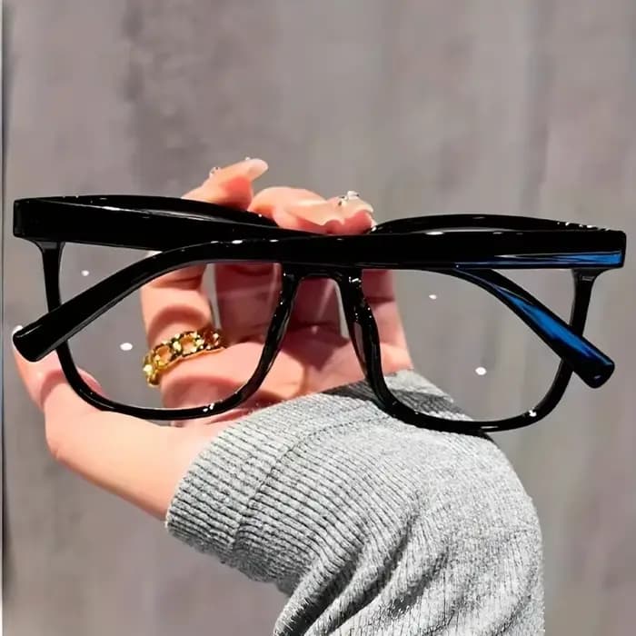 Lunettes bloquant la lumière bleue à monture carrée unisexe
