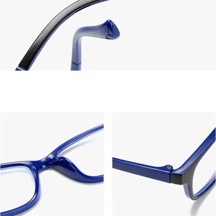 Mode plastique noir gris cadre carré myope lunettes soleil photochromique