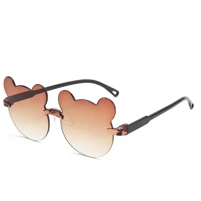 Nouveaux enfants lunettes de soleil dessin animé ours