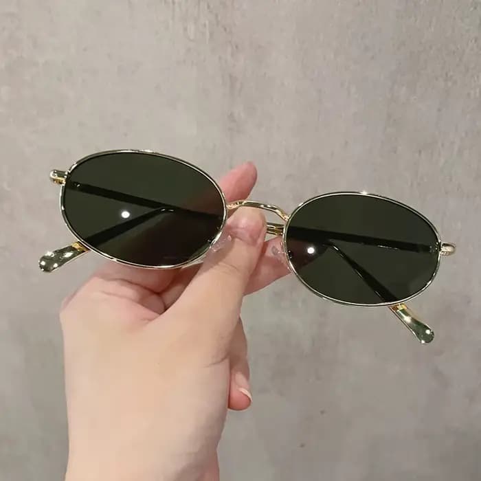 Lunettes de soleil ovales pour femmes et hommes