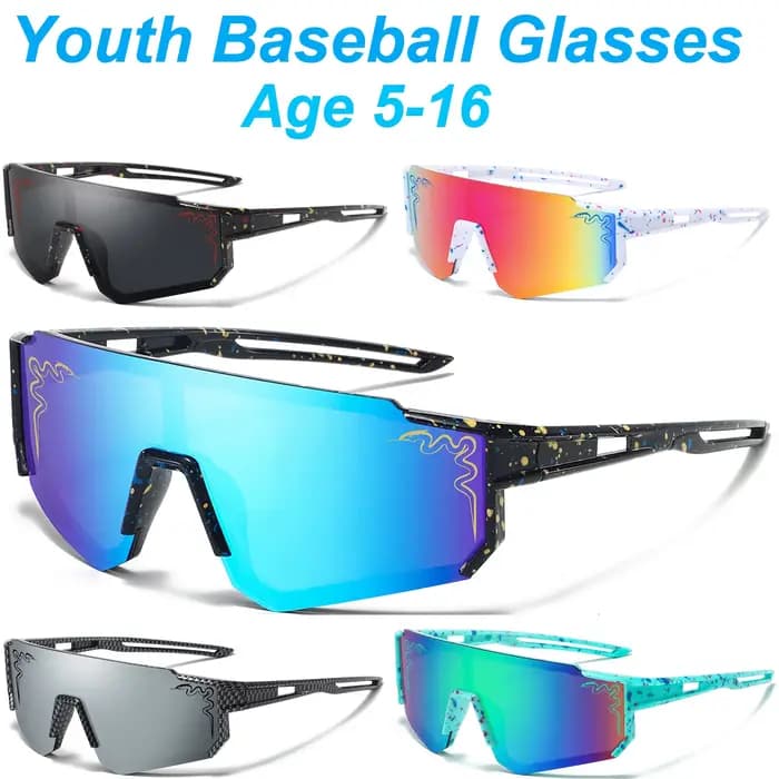 Enfants Baseball lunettes de soleil Sport cyclisme