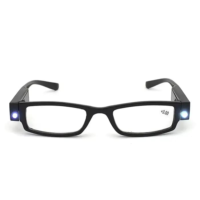 Lunettes de lecture avec lumière LED