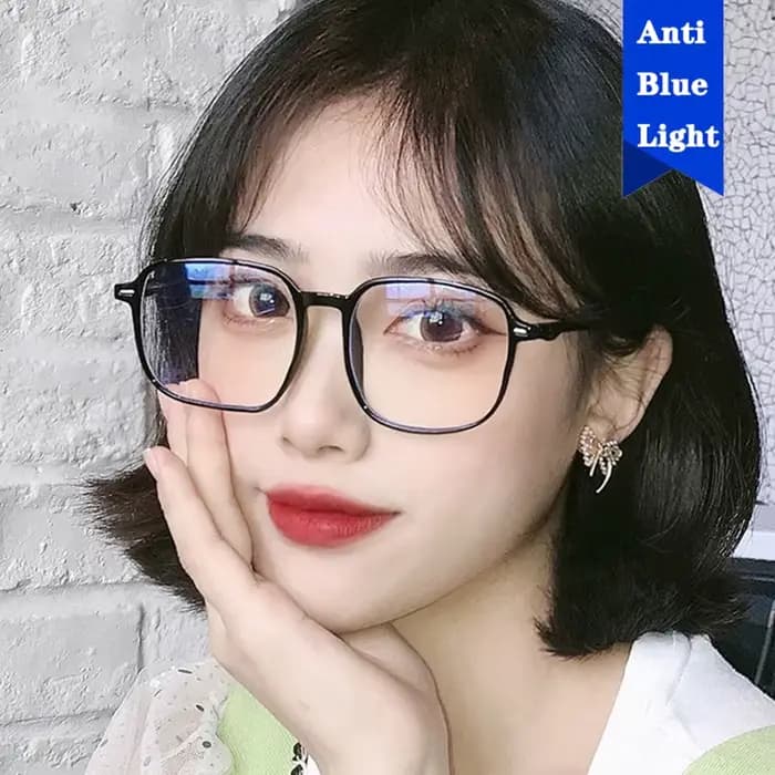 Monture de lunettes d'ordinateur transparente pour hommes et femmes