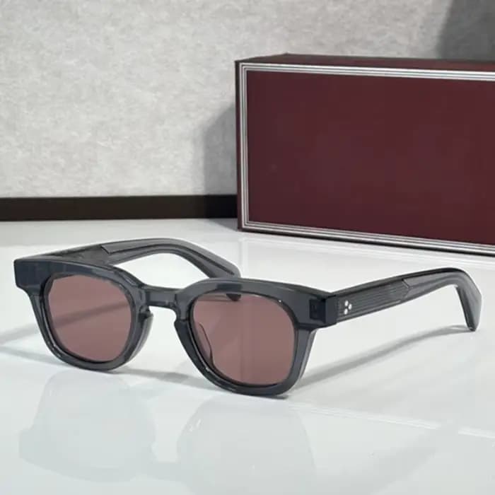 Lunettes de soleil de luxe classiques JULIEN - Modèle rétro artisanal unisexe