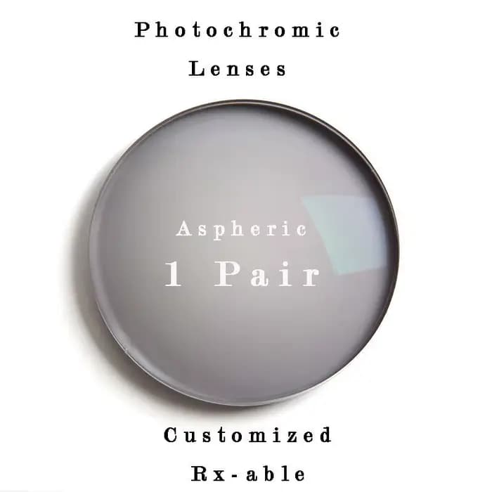 1.61 lentilles progressives photochromiques grises ou marron gamme SPH -6.00 ~ + 5.50 Max CLY -4.00