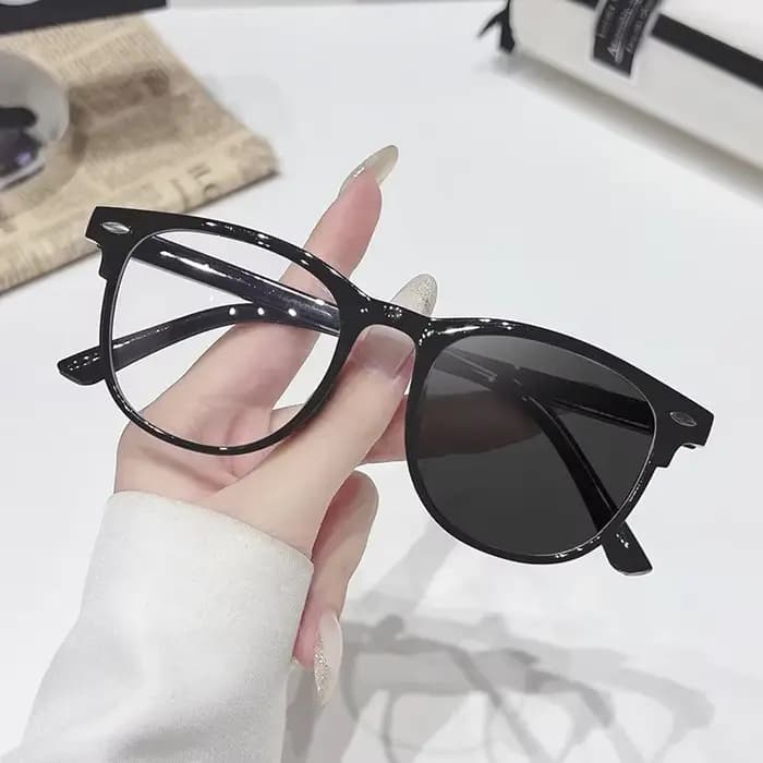 2025 nouvelles lunettes de soleil pour hommes femmes lentilles photochromiques Style coréen