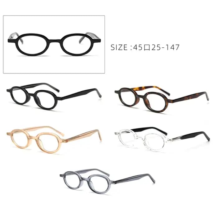 Peekaboo – petites lunettes ovales pour hommes