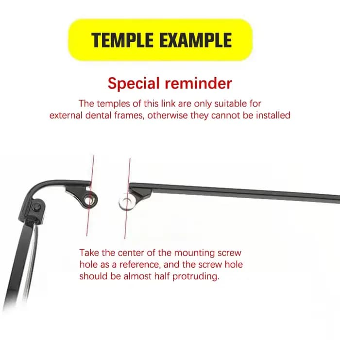 Outil de réparation universel anti-dérapant pour lunettes de soleil