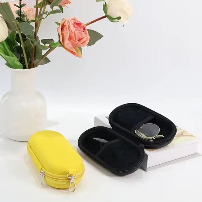 Étui rigide double pour lunettes