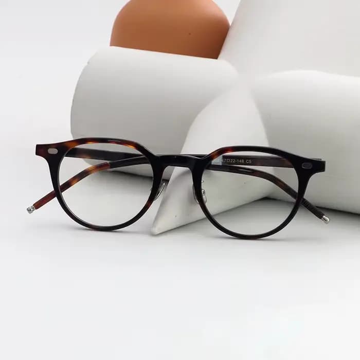 Lunettes rondes rétro classiques pour hommes et femmes