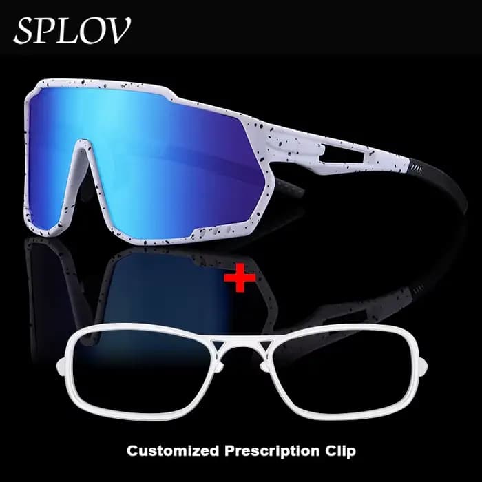 SPLOV nouvelles lunettes de soleil de sport sur Prescription professionnelles personnalisées lentilles