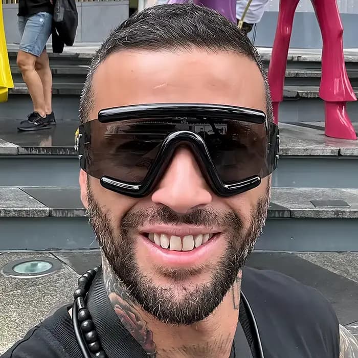 ROXI | Y2K – lunettes de soleil de cyclisme à grande monture