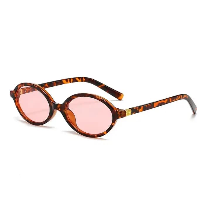 Lunettes de soleil ovales rétro pour hommes et femmes
