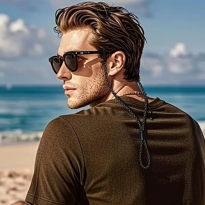 Sangle de lunettes, gardez facilement vos lunettes autour du cou