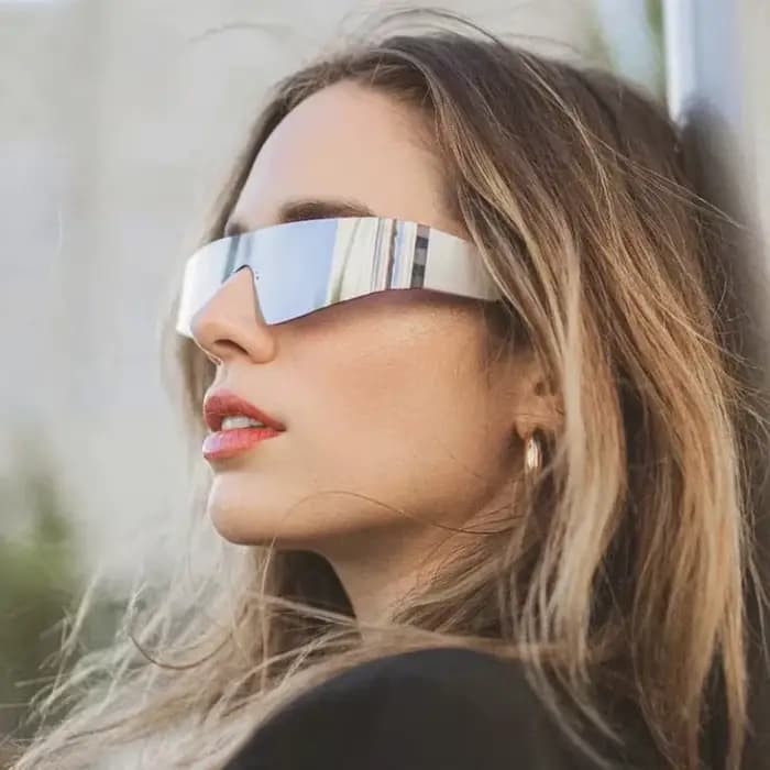 Lunettes de soleil Steampunk pour hommes et femmes