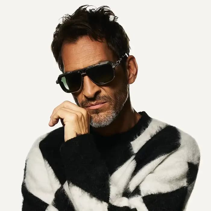 Lunettes de soleil GTO Original High Street noires et or pour homme