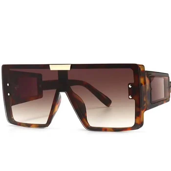 Lunettes de soleil carrées rétro pour femmes