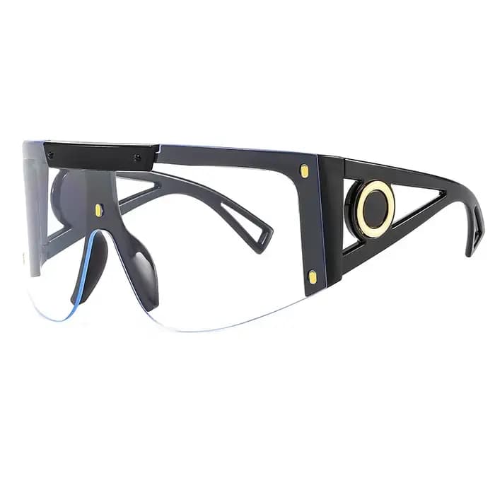 Masque pour hommes lunettes de soleil pour femmes mode une pièce