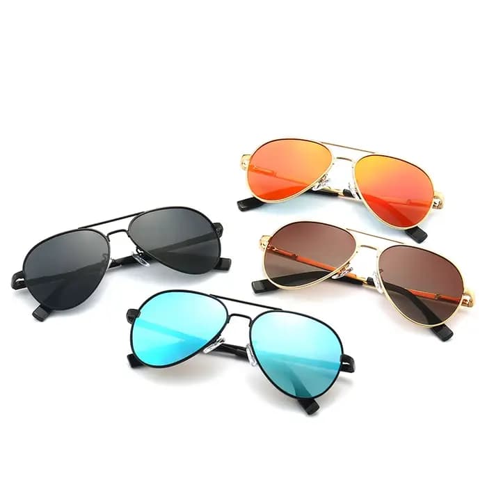 Lunettes de soleil polarisées à lentille colorée pour myopie