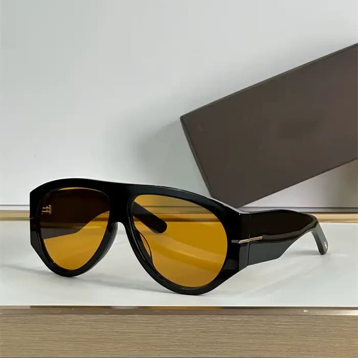Lunettes de soleil pilote surdimensionnées pour femmes