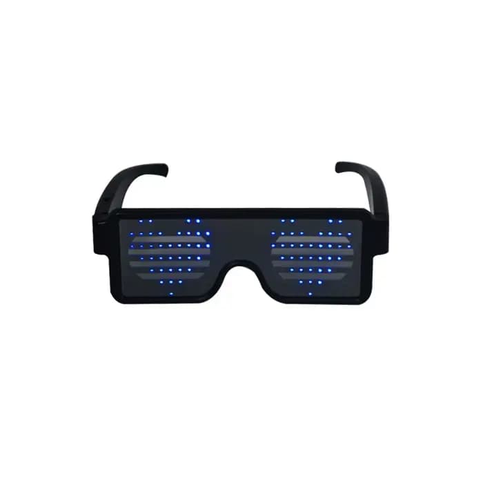 Lunettes décoratives lumineuses à LED pour la nuit