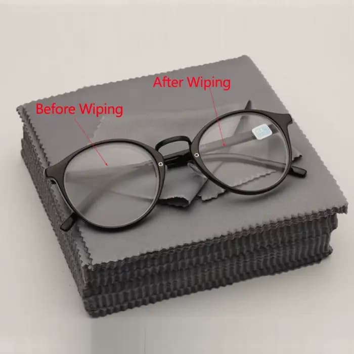 1/20/100/300 pcs/lot noir microfibre lunettes de soleil