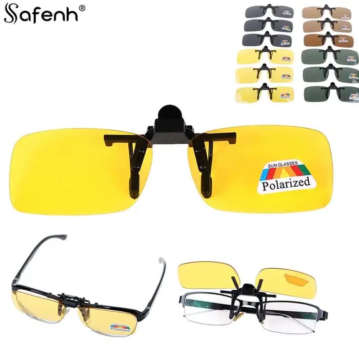 Lunettes de conduite polarisées à Clip