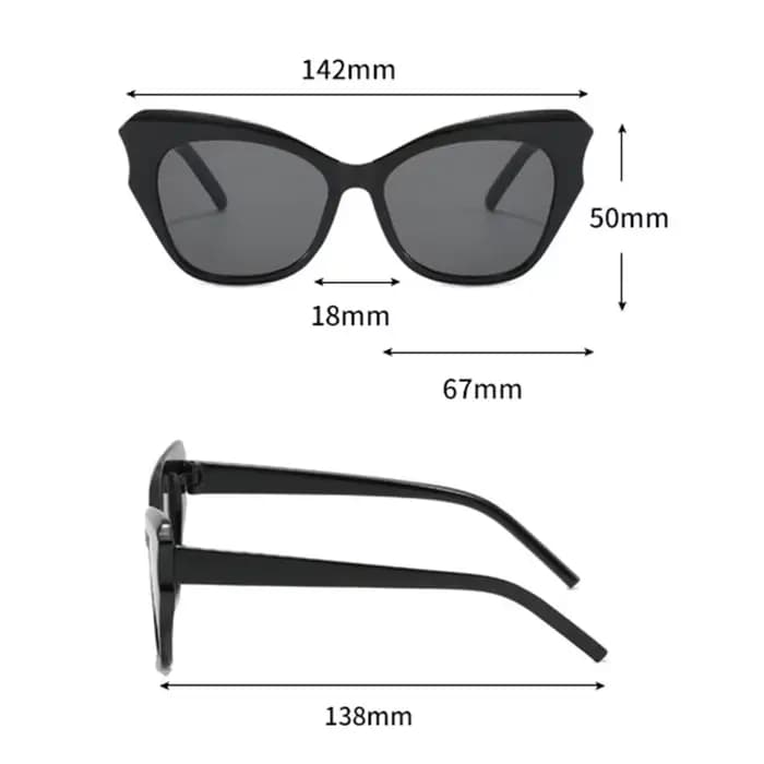 Nouvelles Lunettes de Soleil Tendance pour Femme