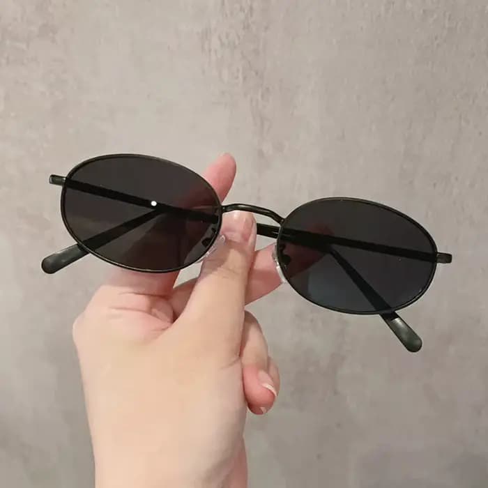 Lunettes de soleil ovales pour femmes et hommes