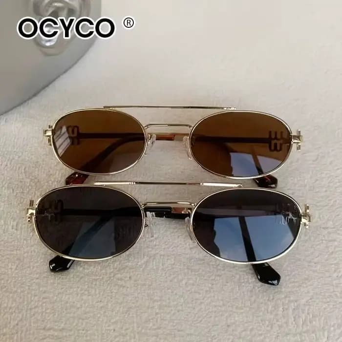 Lunettes de soleil à Double pont pour hommes et femmes
