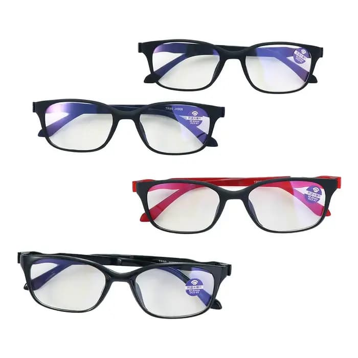 Lunettes de lecture anti-fatigue à branches flexibles