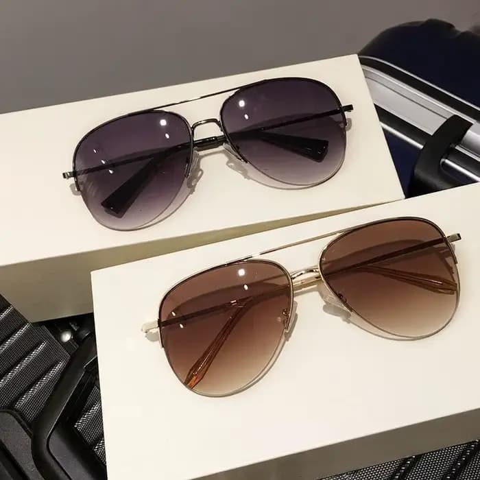 Nouveau Vintage pilote lunettes De soleil femmes hommes marque