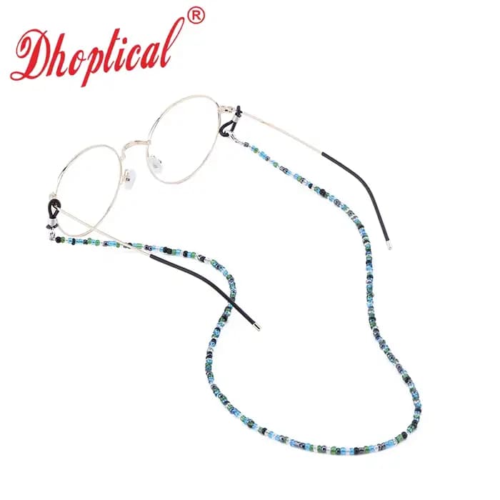 JO, Lunettes perlées et sangle de lunettes de soleil pour femme