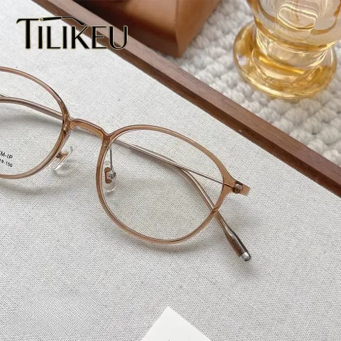Nouvelle monture de lunettes ultra-légère en titane pour femmes