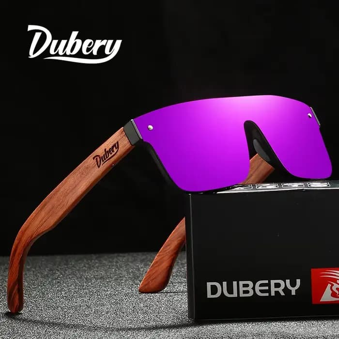 DUBERY lunettes De soleil en bois naturel hommes