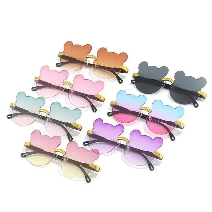 Lunettes de soleil en forme d'ours pour enfants